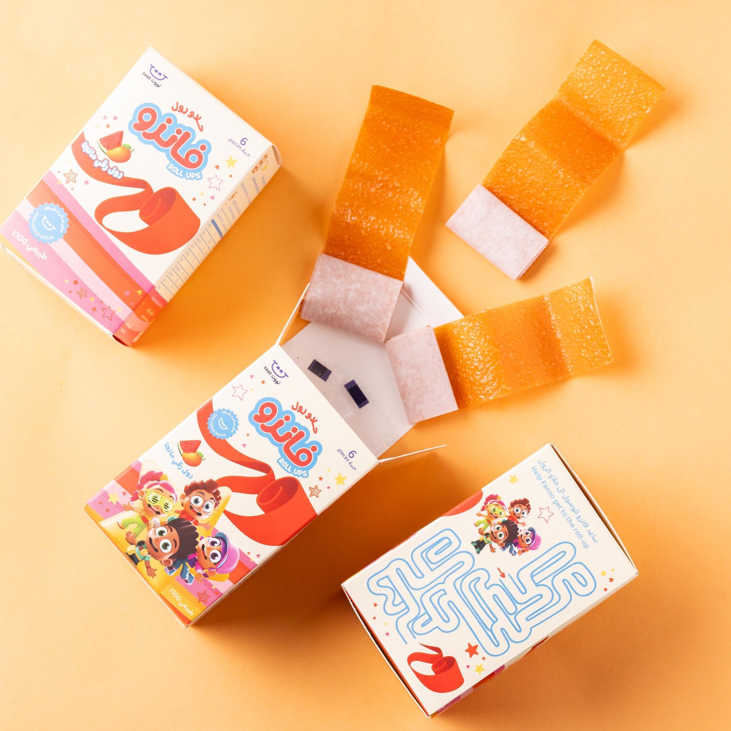 watermelon roll - حلاو الرقي ( Fanzo - فانزو ) small size