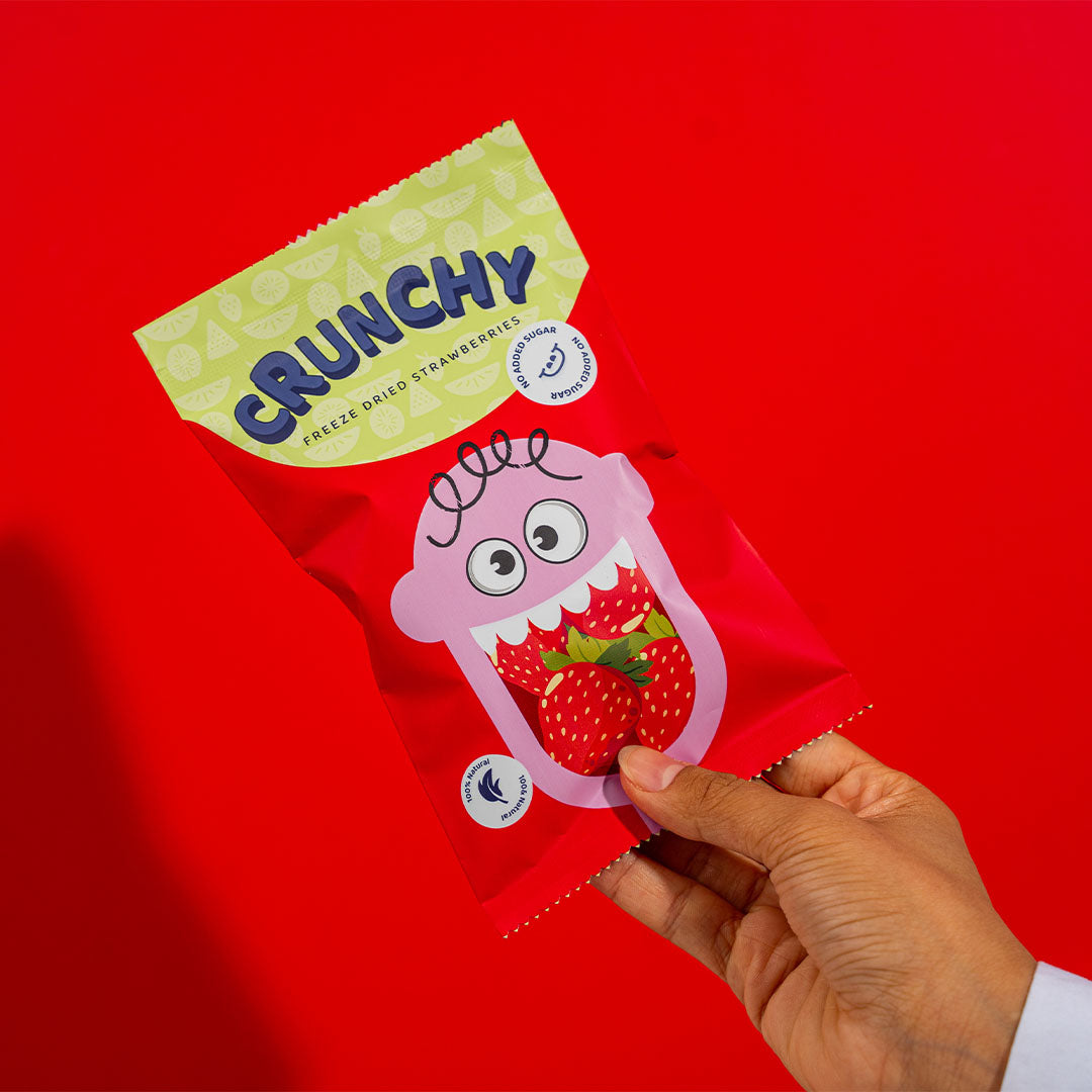 فراولة مقرمشة - Crunchy strawberry