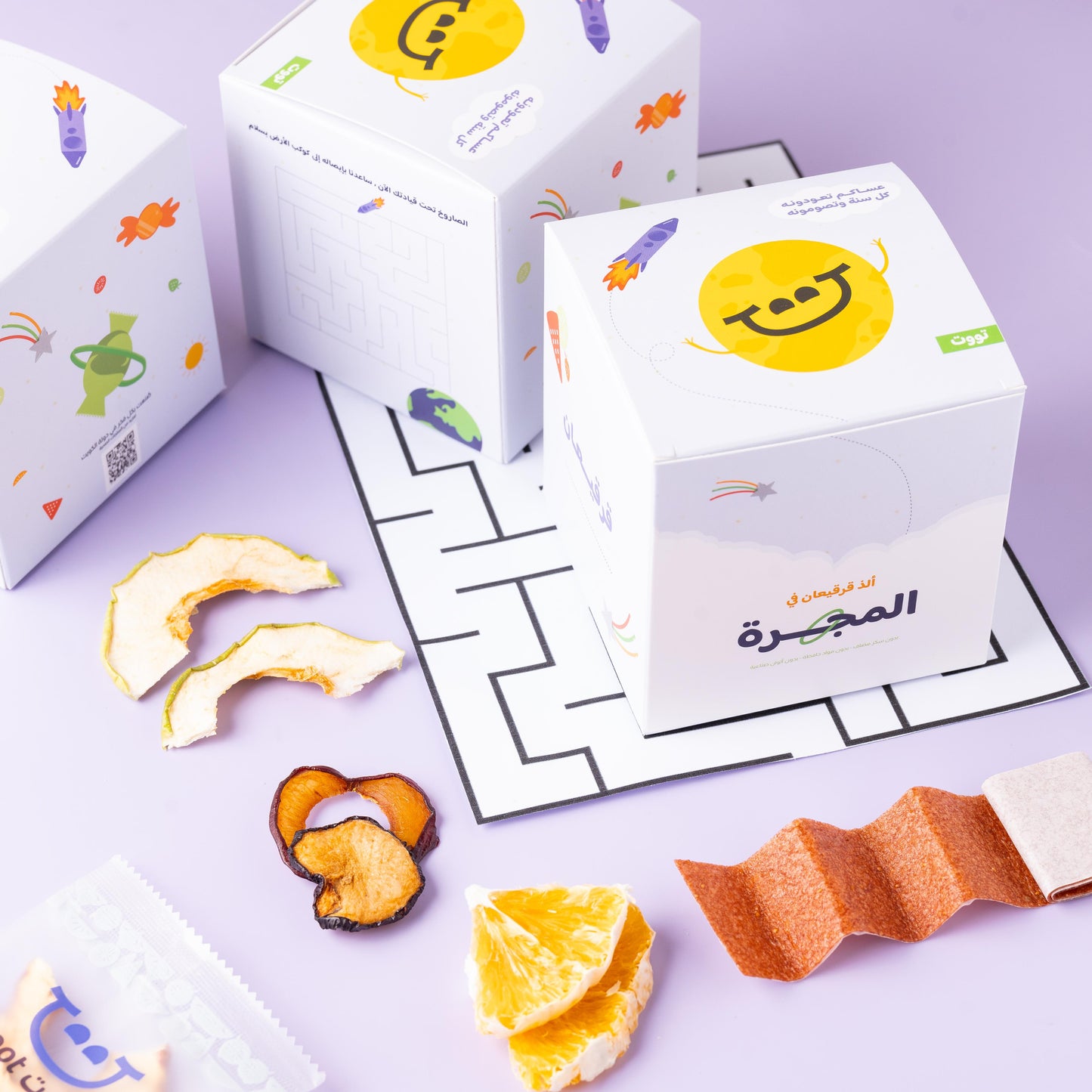 قرقيعان  تووت - ٥٠ جرام من الفواكه والحلويات