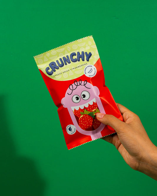 فراولة مقرمشة - Crunchy strawberry